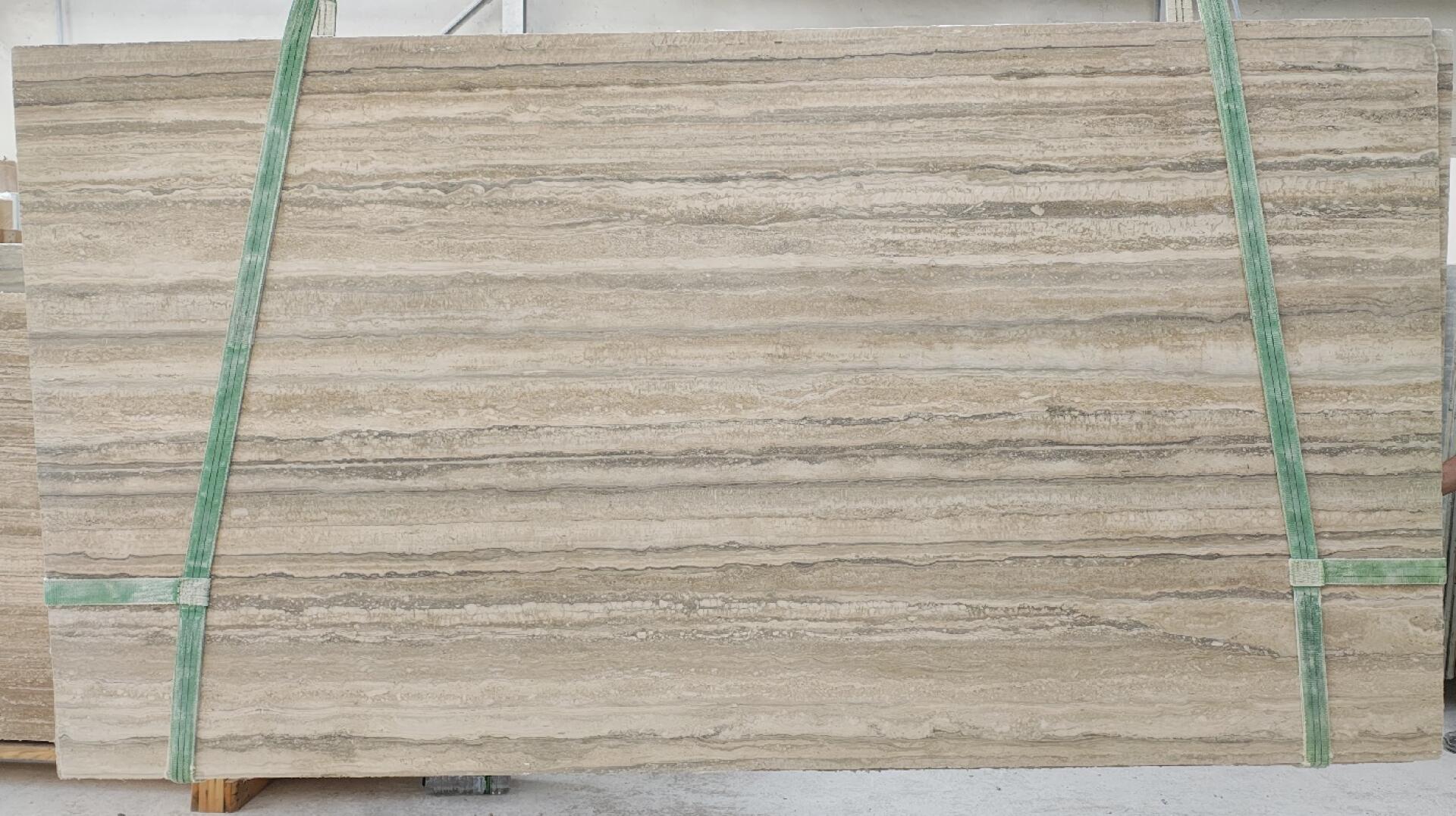 Silver Travertine Honed/Filled Finish 2cm Slab