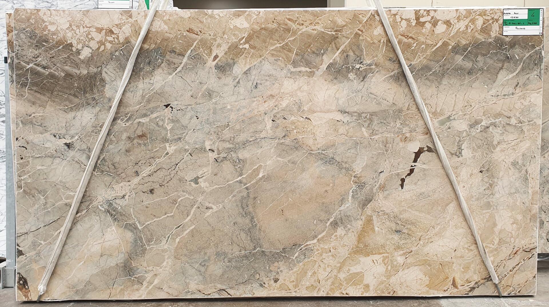 Aurora Blue Polished Finish 2cm Slab