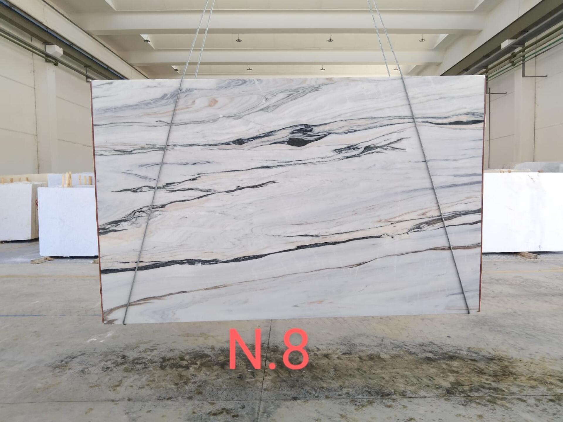 Bianco Lasa Polished Finish 2cm Slab