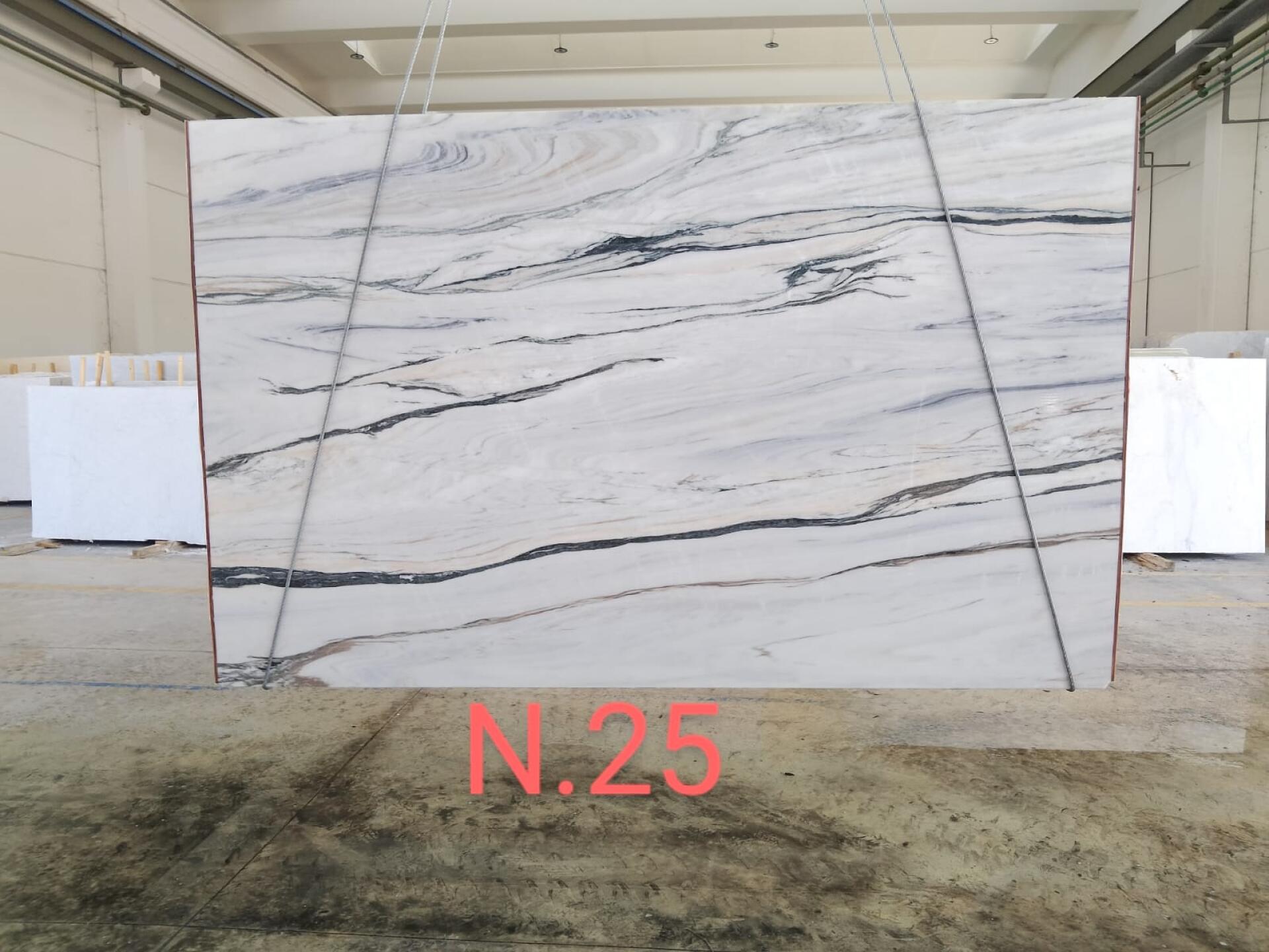 Bianco Lasa Polished Finish 2cm Slab