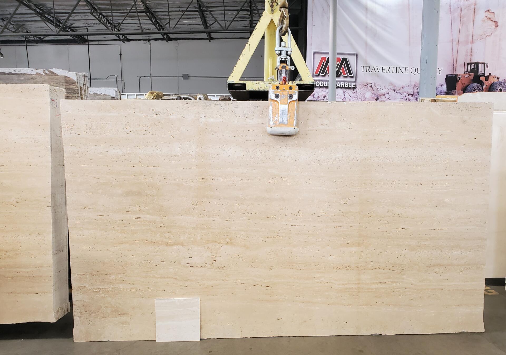 Roman Travertine Light Slab