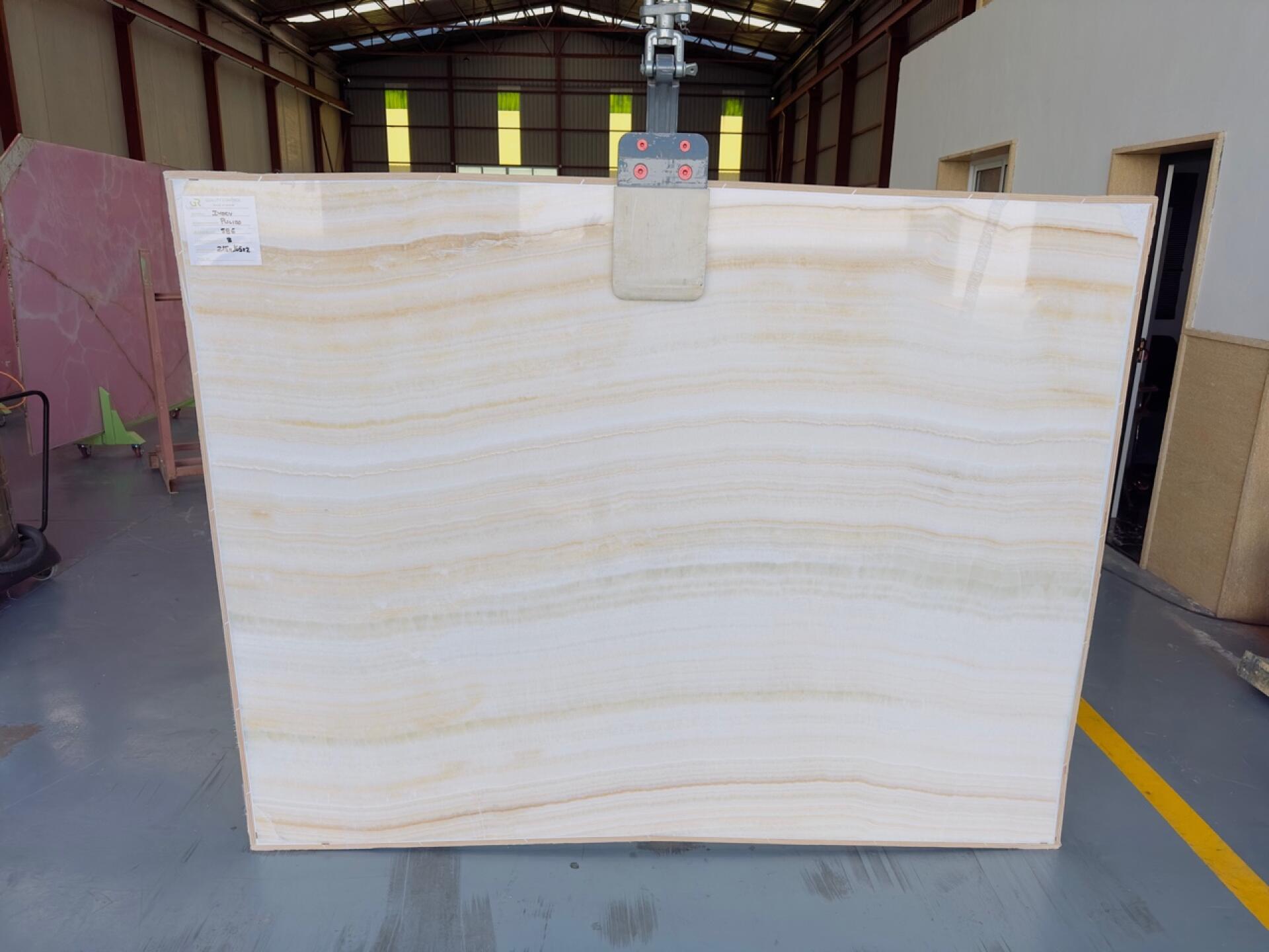 Ivory Onyx Slab