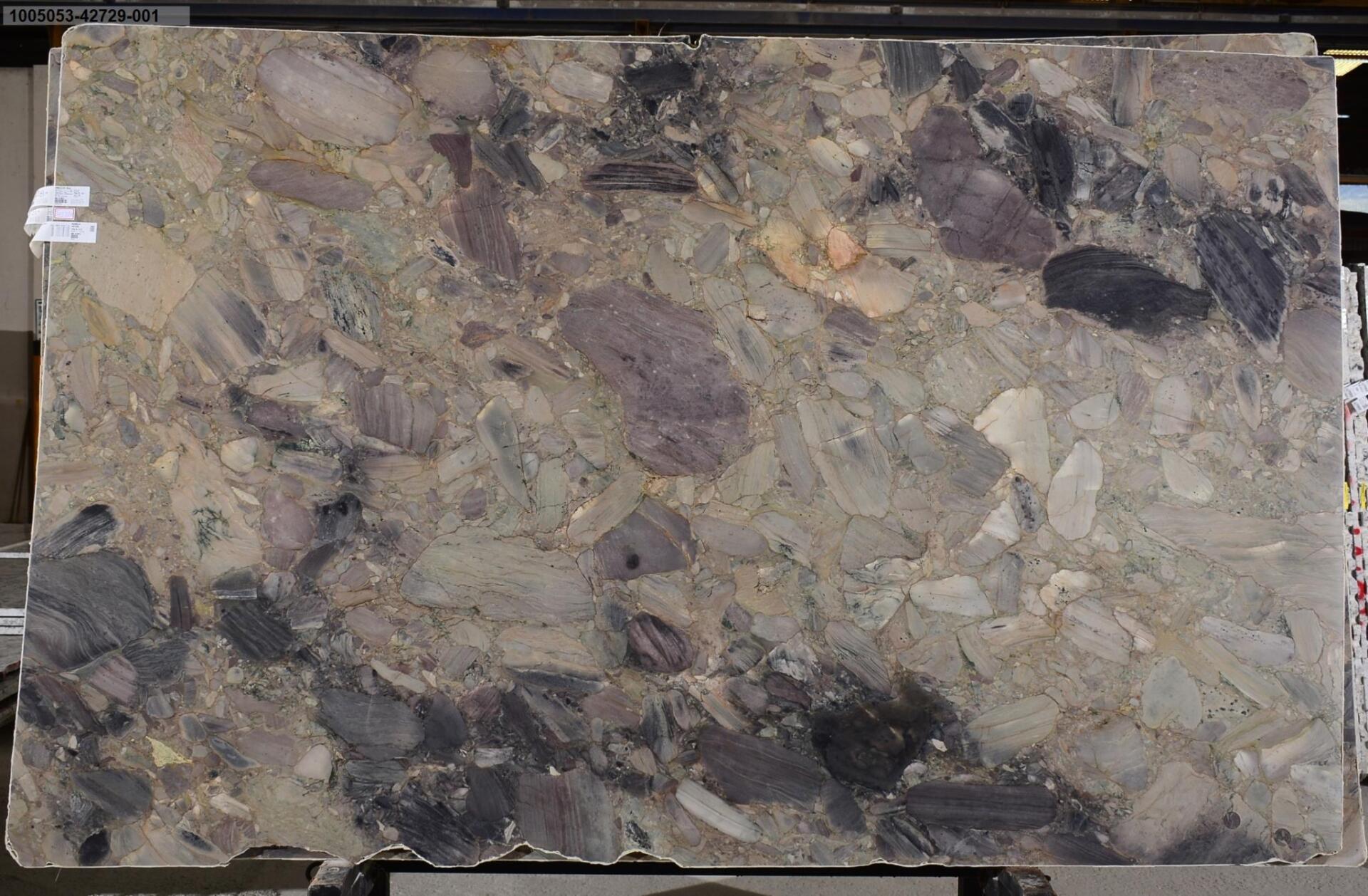 Breccia Blue Polished 2cm Slab