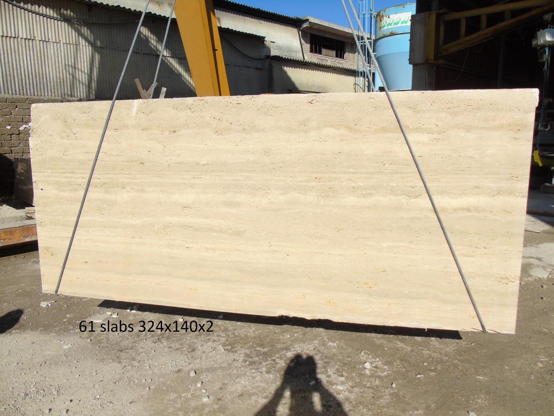 Roman Travertine/Filled  Slab