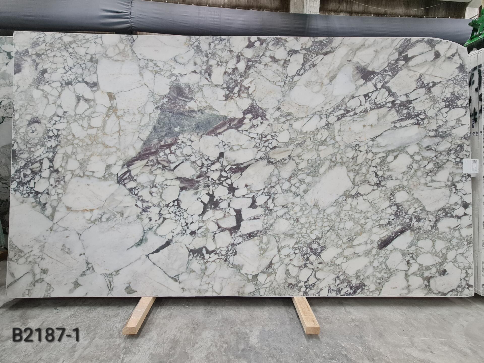 Calacatta Monet Viola Honed 2CM Slab