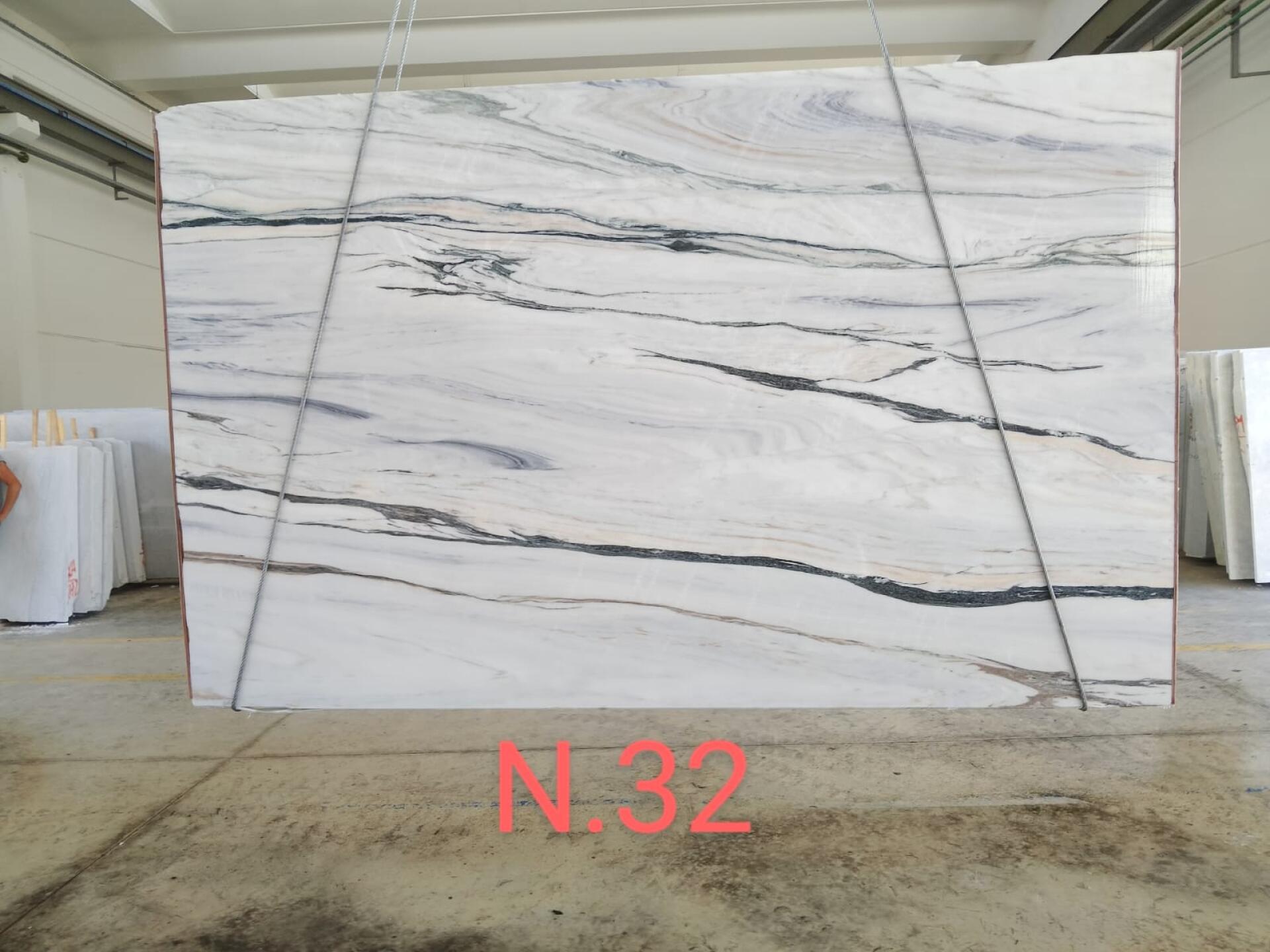 Bianco Lasa Polished Finish 2cm Slab