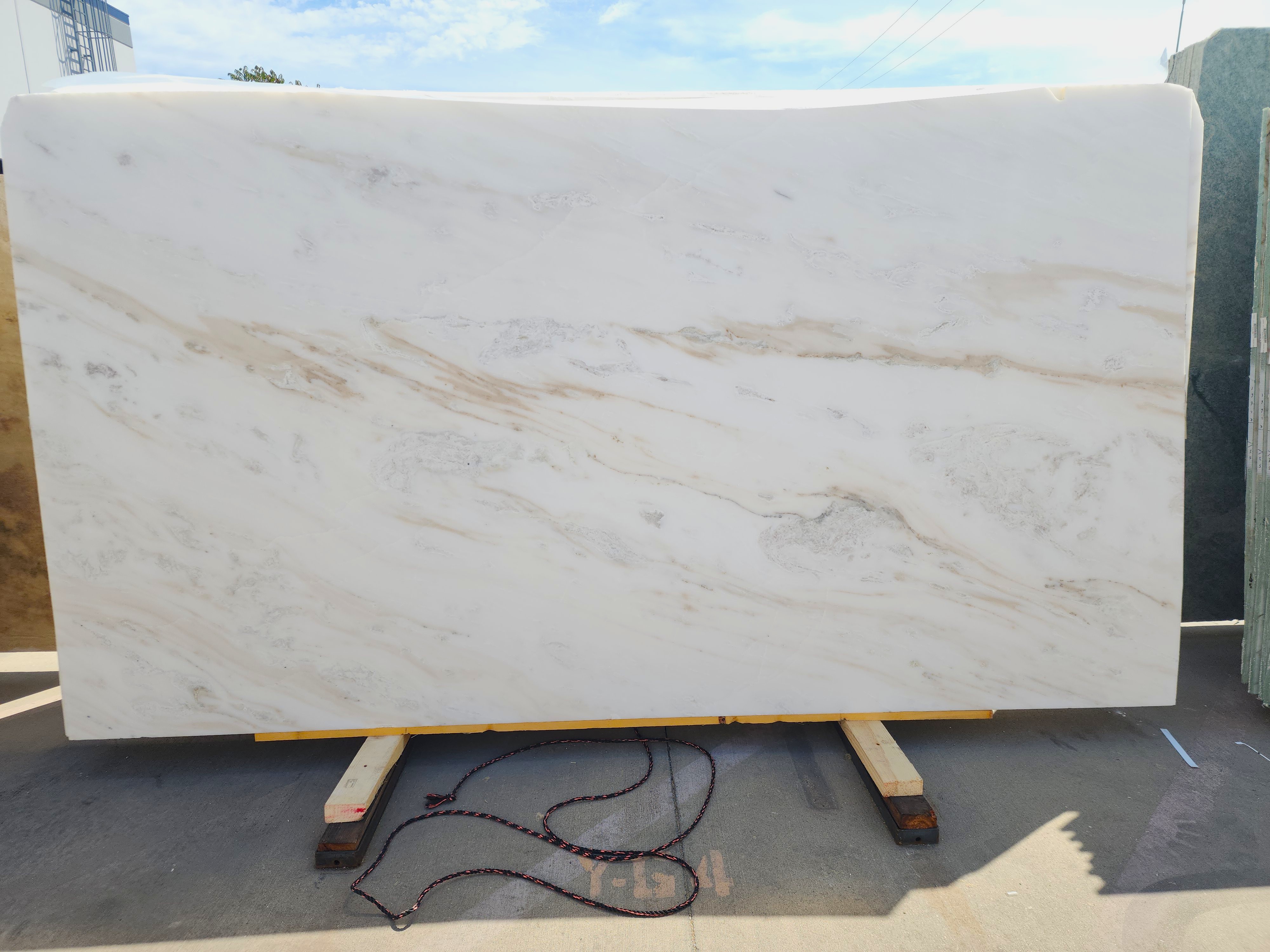 Calacatta Namibia Honed 2cm Slab