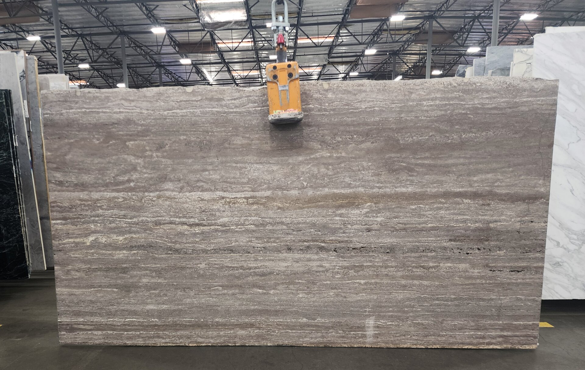 Titanium Travertine/Filled  Slab
