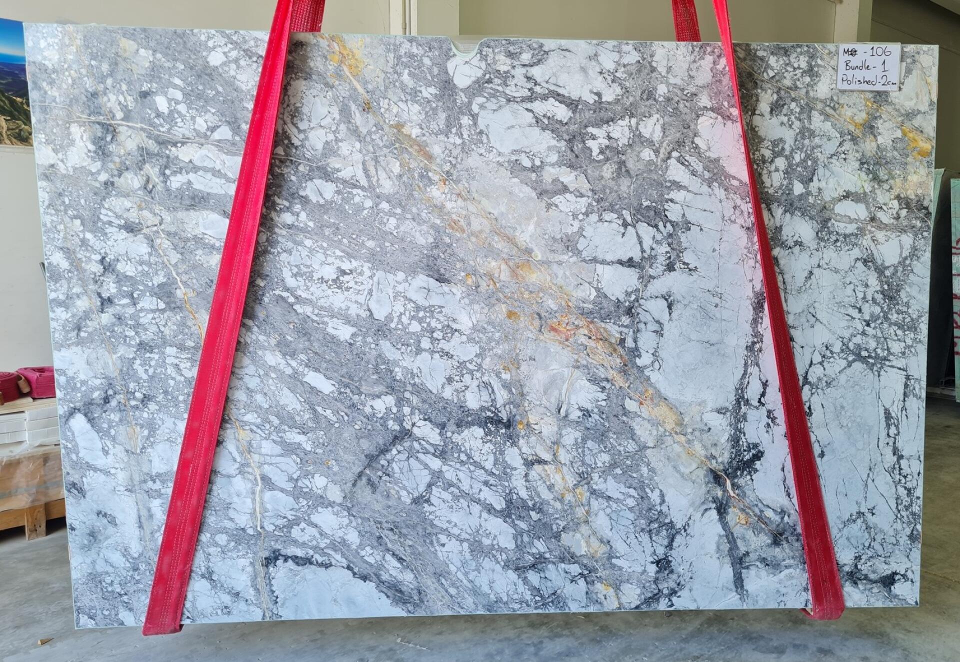 Invisible Grey Polished 2cm Slab