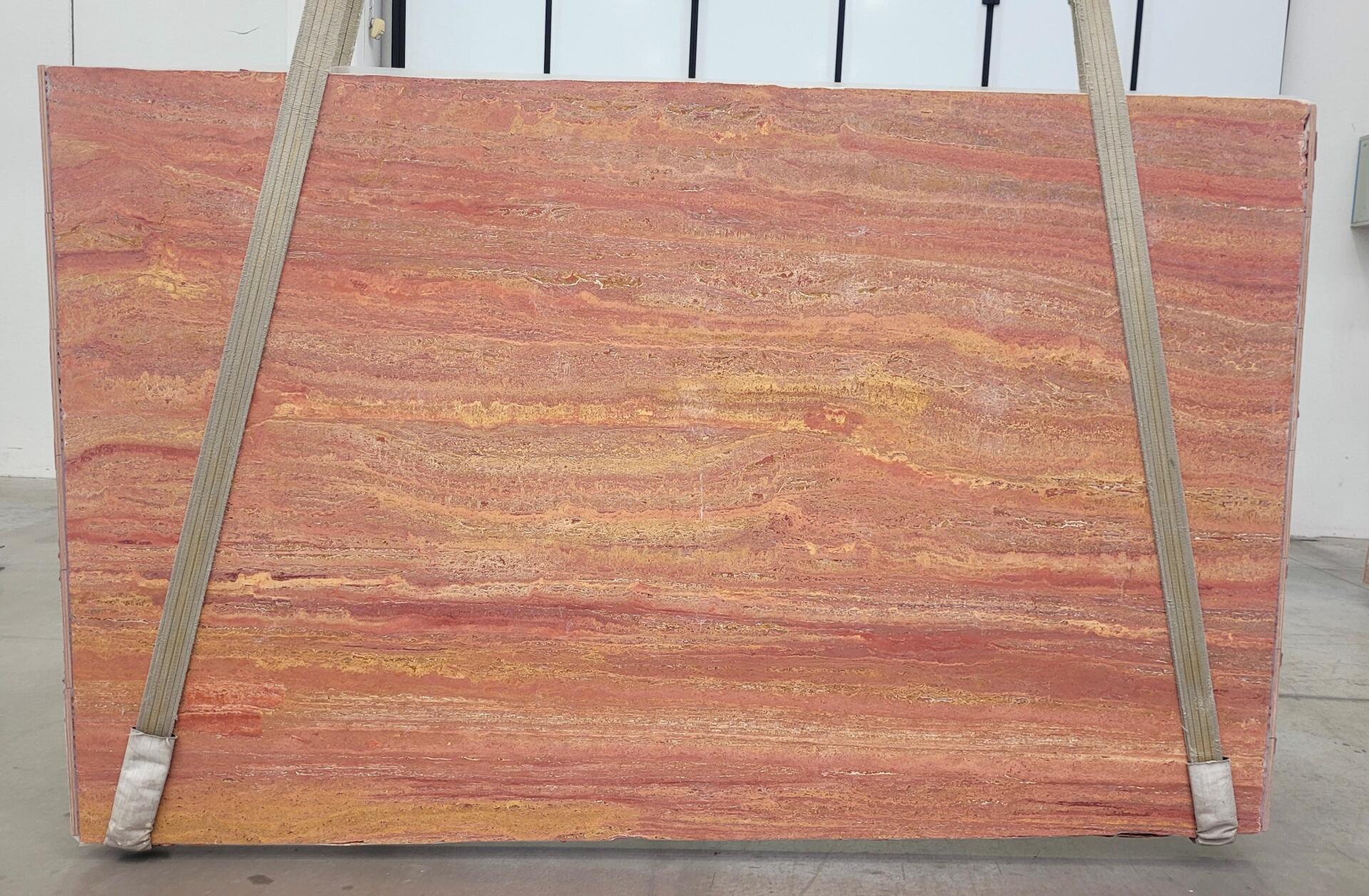 Travertino Rosso Slab
