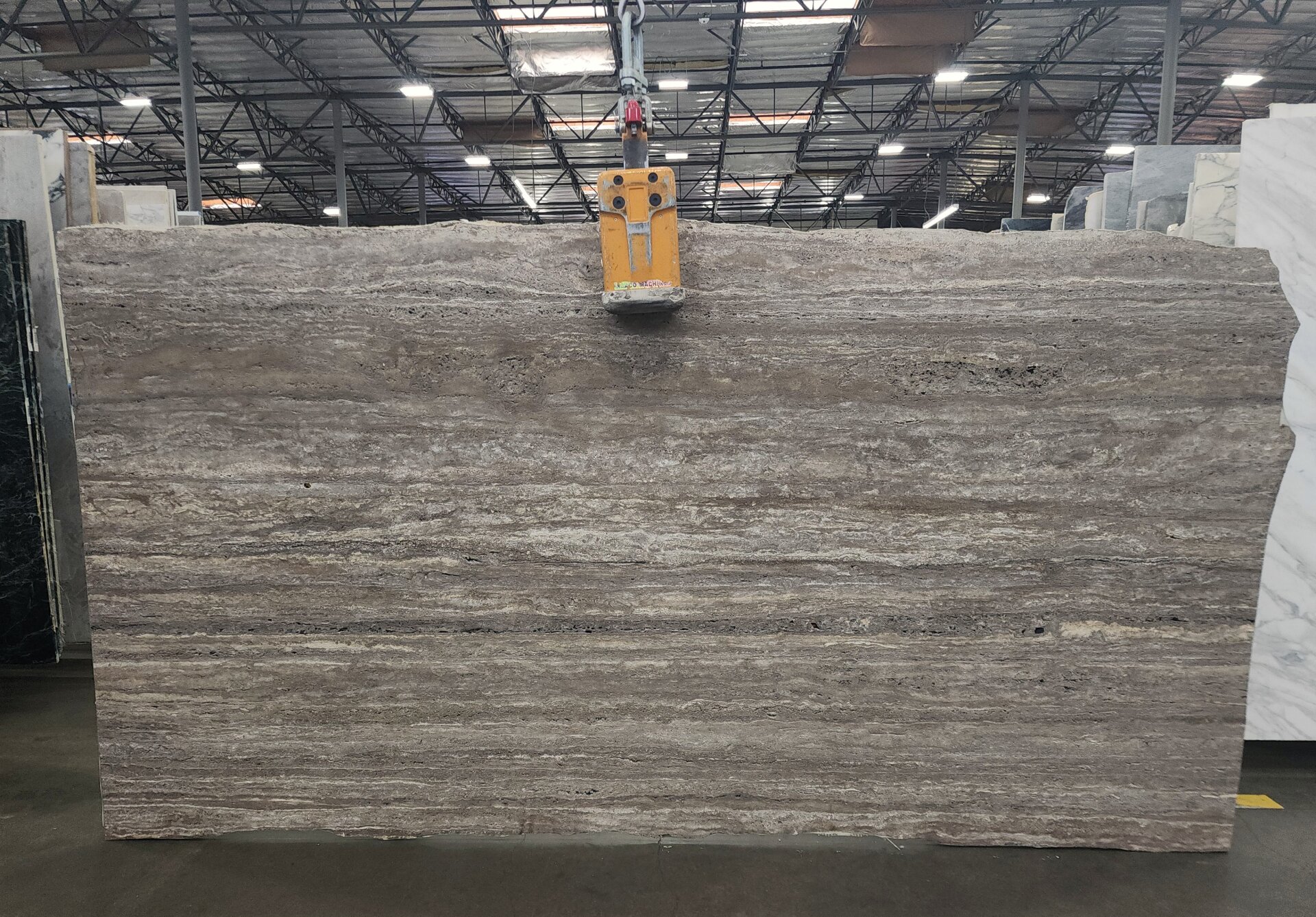 Titanium Travertine Slab