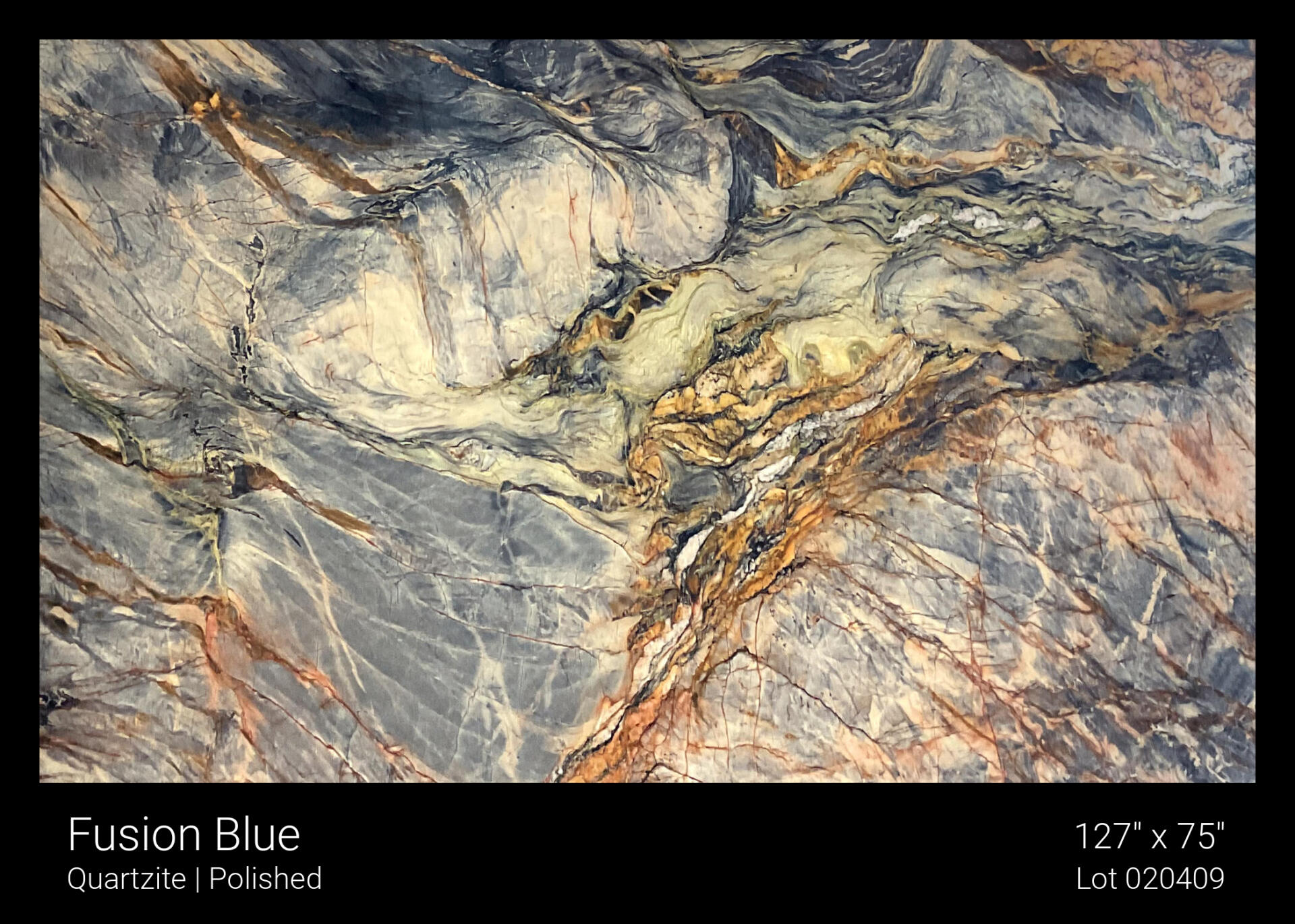 Fusion Blue 2cm Slab