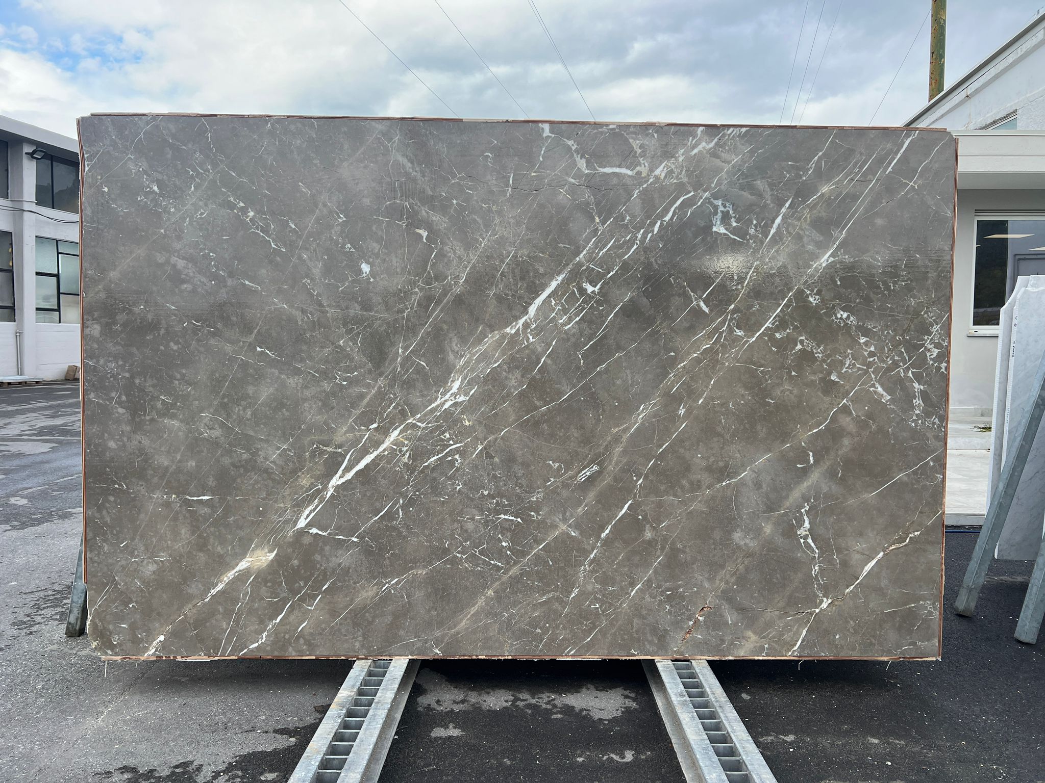 Grigio Collemandina Honed 2cm Slab