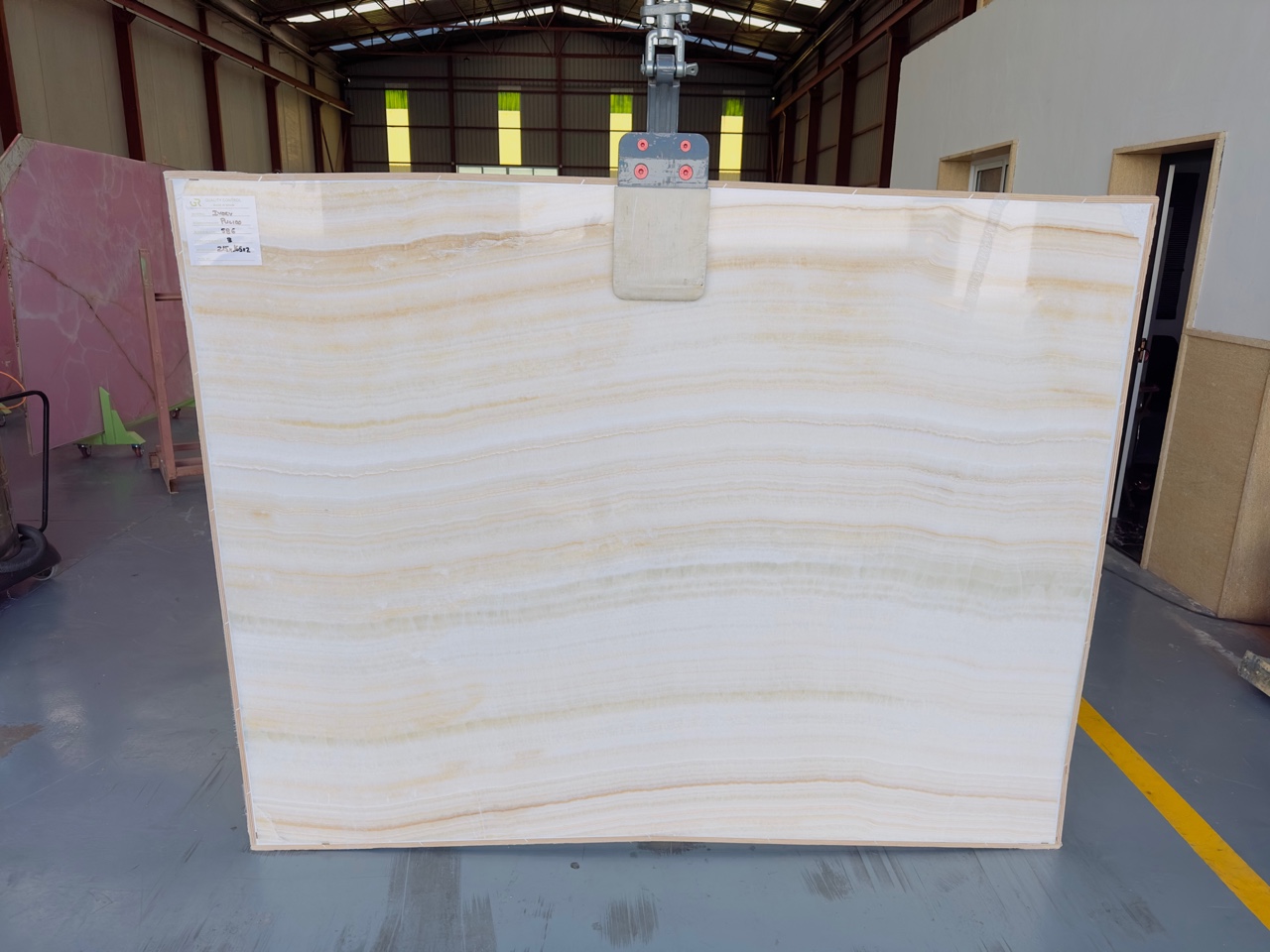 Ivory Onyx Polished 2cm Slab