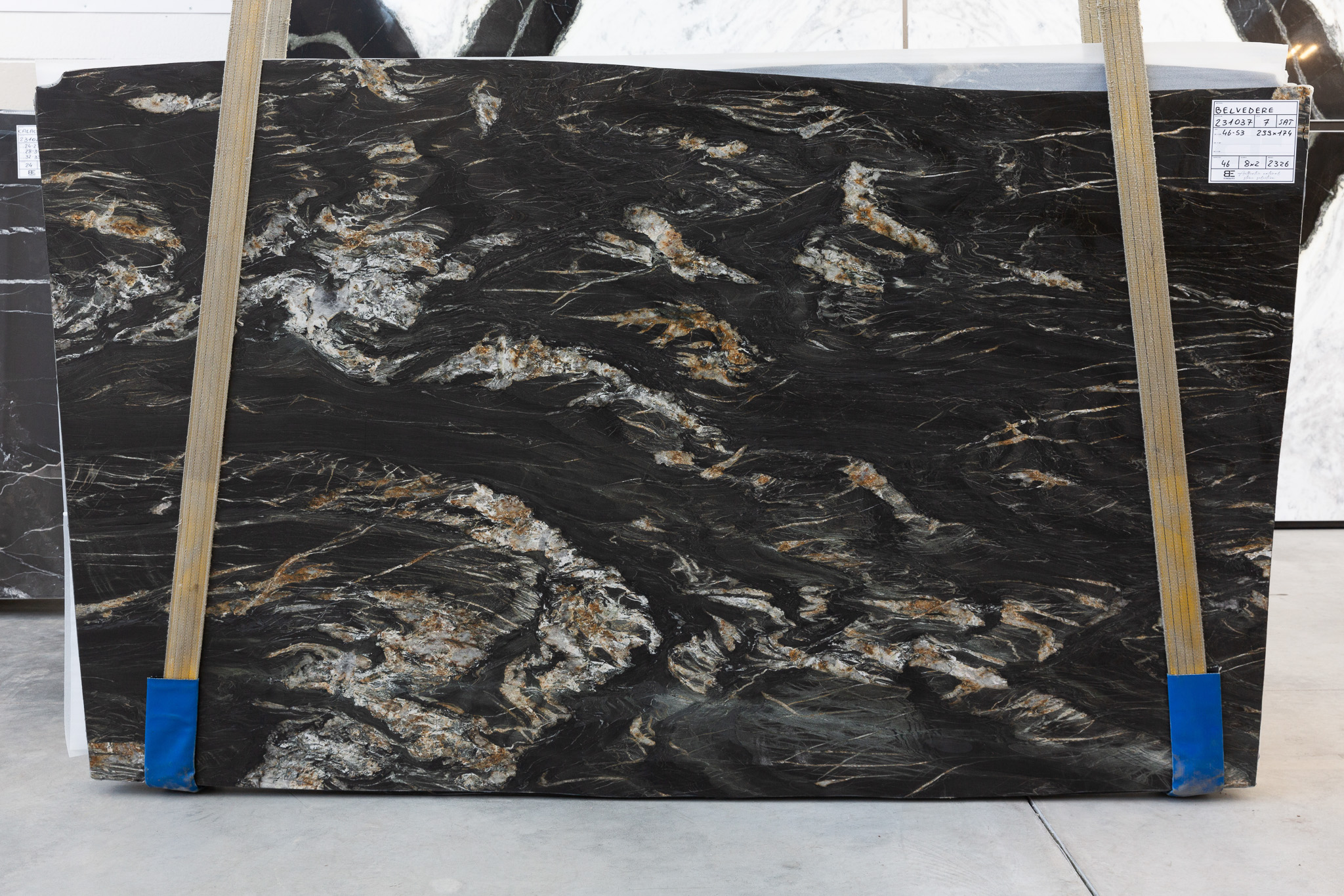 Belvedere Leather Finish 2cm Slab