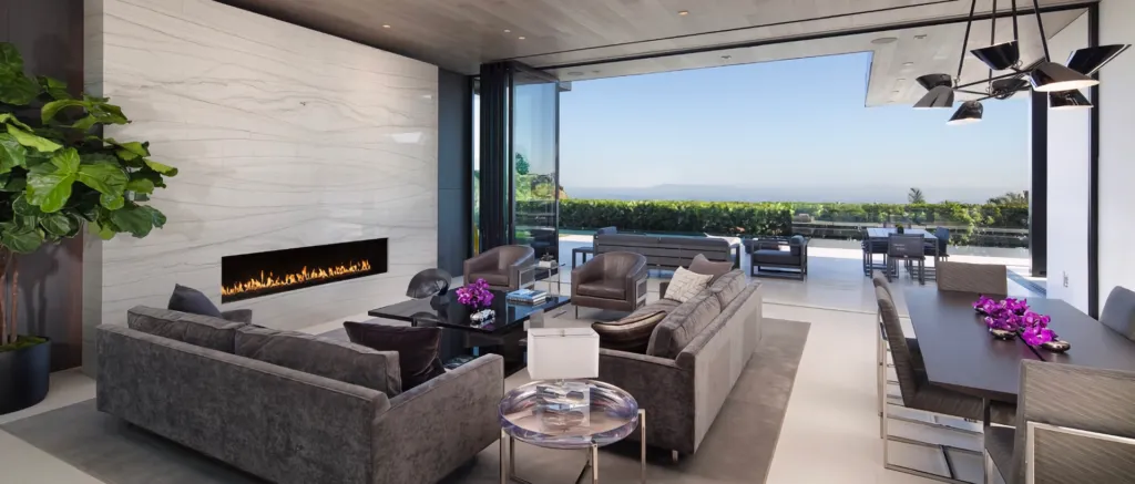 marble fireplace by Modul Marble