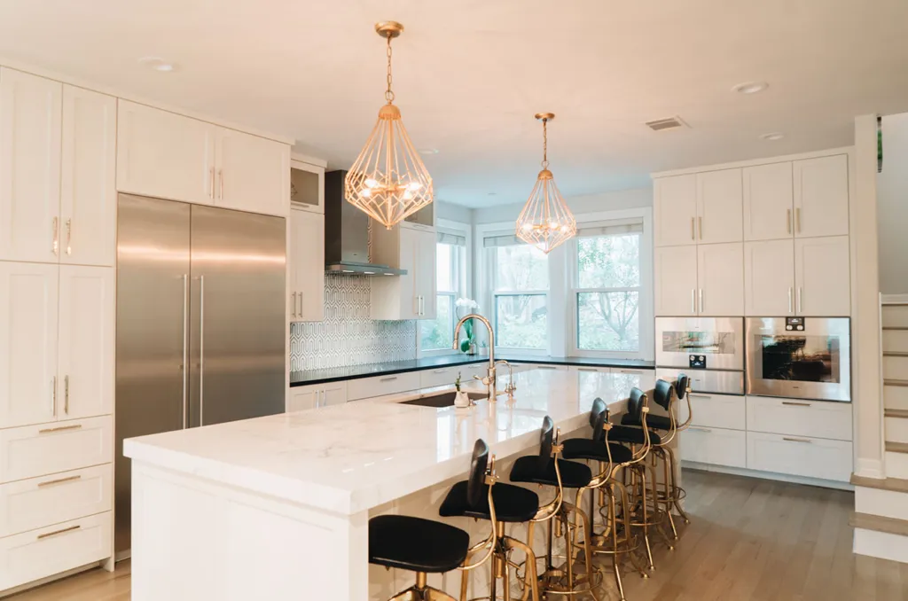 Calacatta Classico Marble countertop by Modul Marble