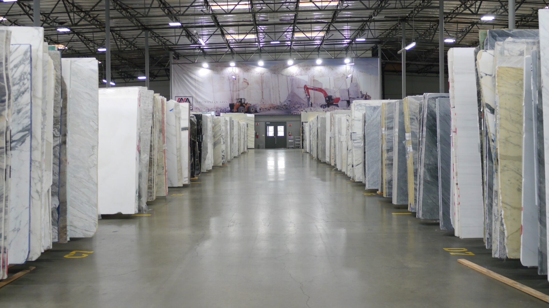 Modul Marble slabs showroom