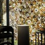 Backlit agate sabara decorative wall