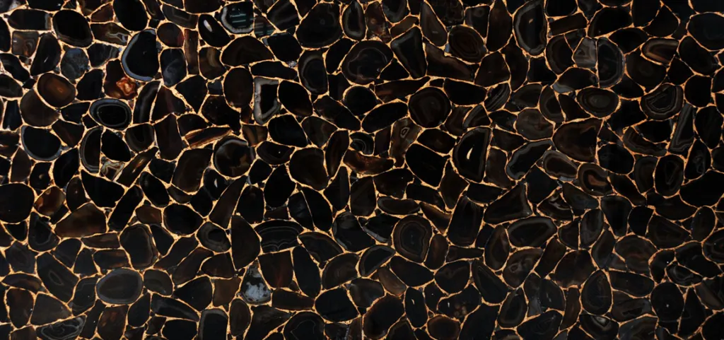 Agate Black Diamond