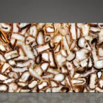 Agate Grey Iregular Shapes -Backlit
