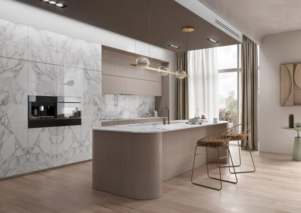 Calacatta Magnifico luxury kitchen