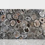Slab with large agate atena