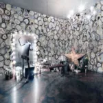 Giant grey agate decorative walls
