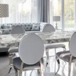 Platinum agate dinning table