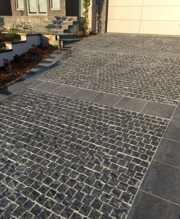Absolute Black Tile For Outdoor Use