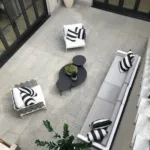 Blue Nobili Tile - Outdoor Patio