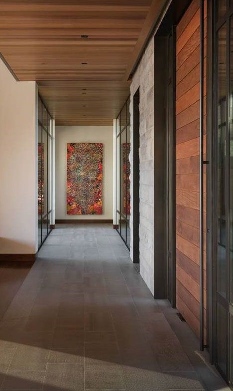 Cypress Hallway Floor Installation