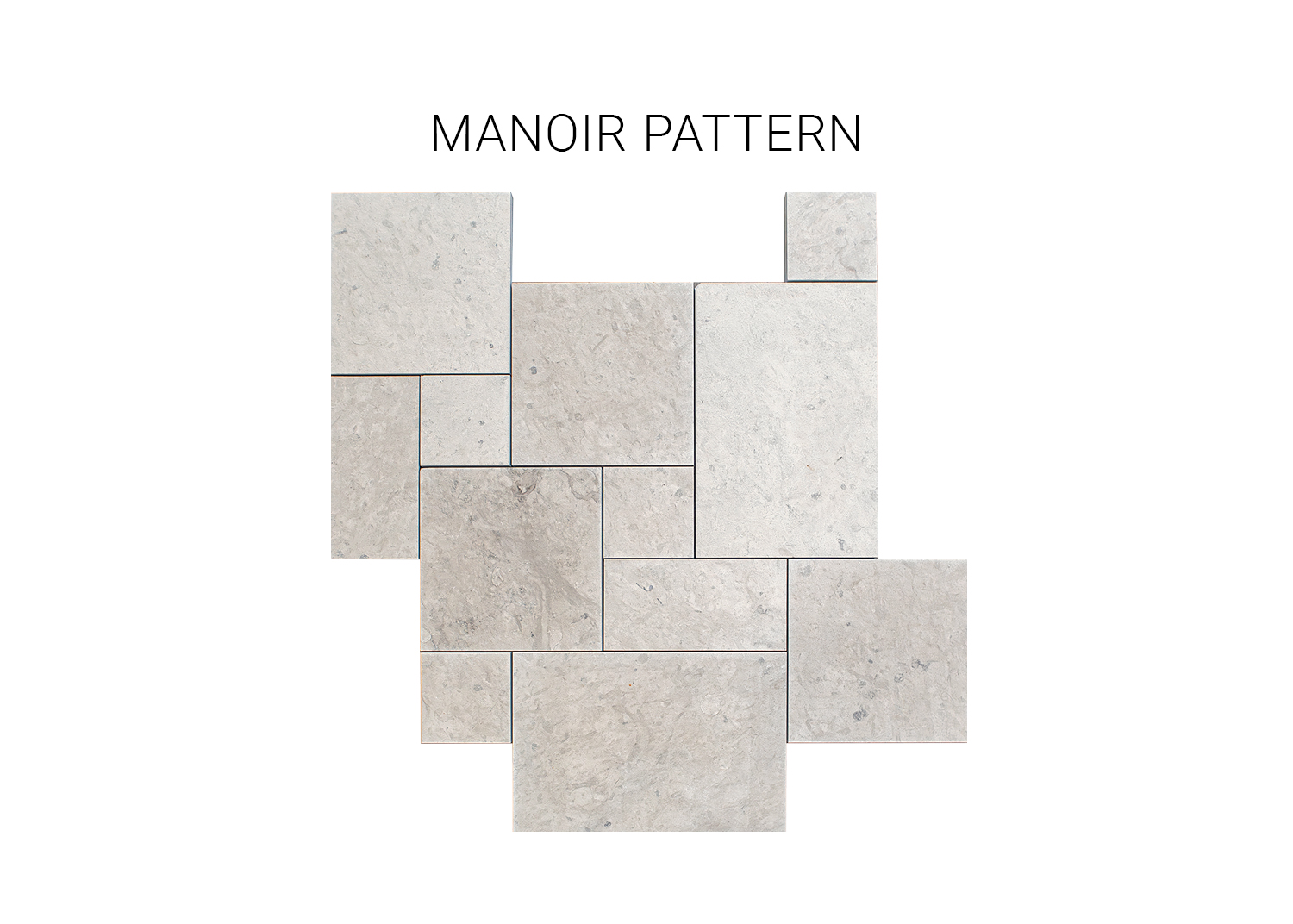 Smoke Manoir Pattern: An arrangement of stone tiles.