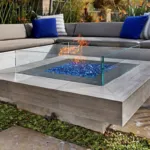 Tuscany Walnut Outdoor Firepit