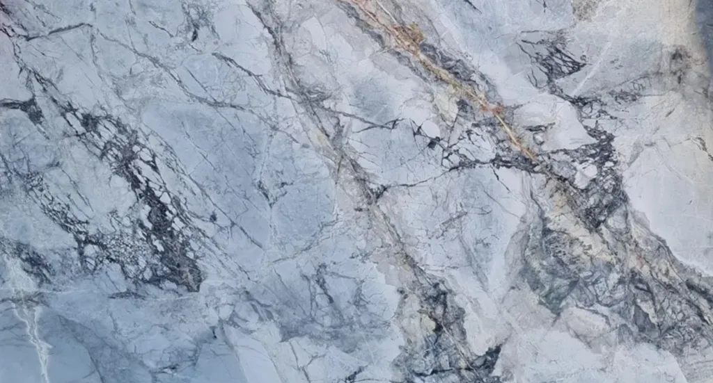 Invisible Grey Marble Slab