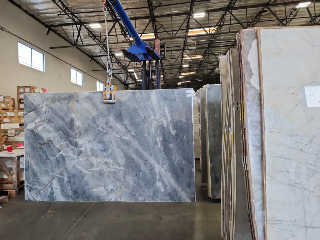 Ijen blue quartzite countertop slabs