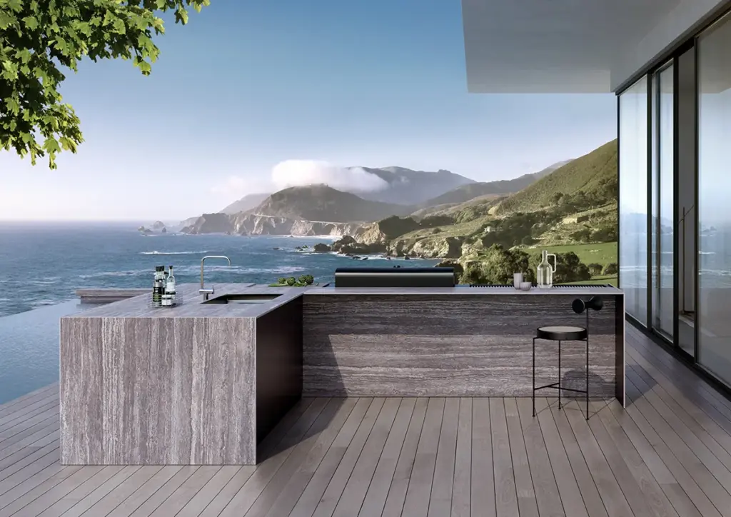 Travertino Grey by Infinity Surfaces
