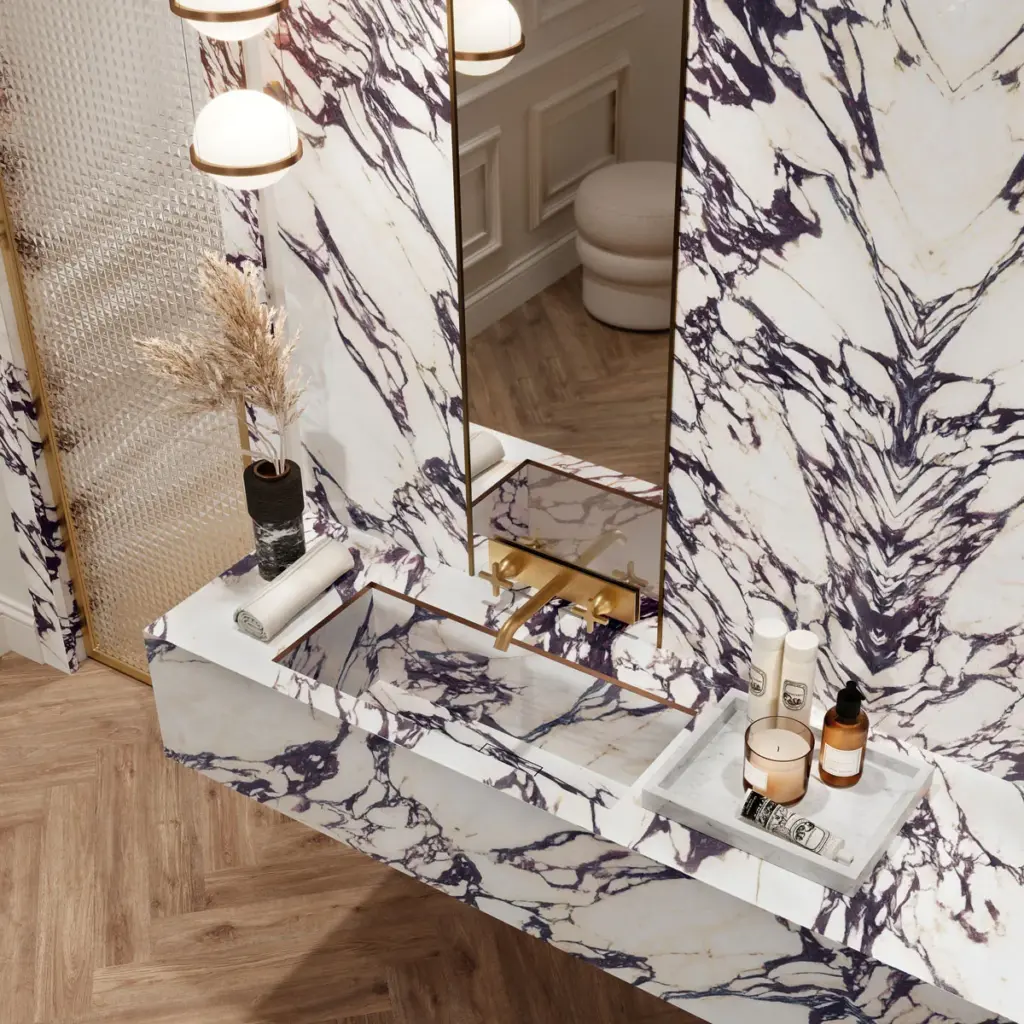 Calacatta Viola by Infinity Surfaces