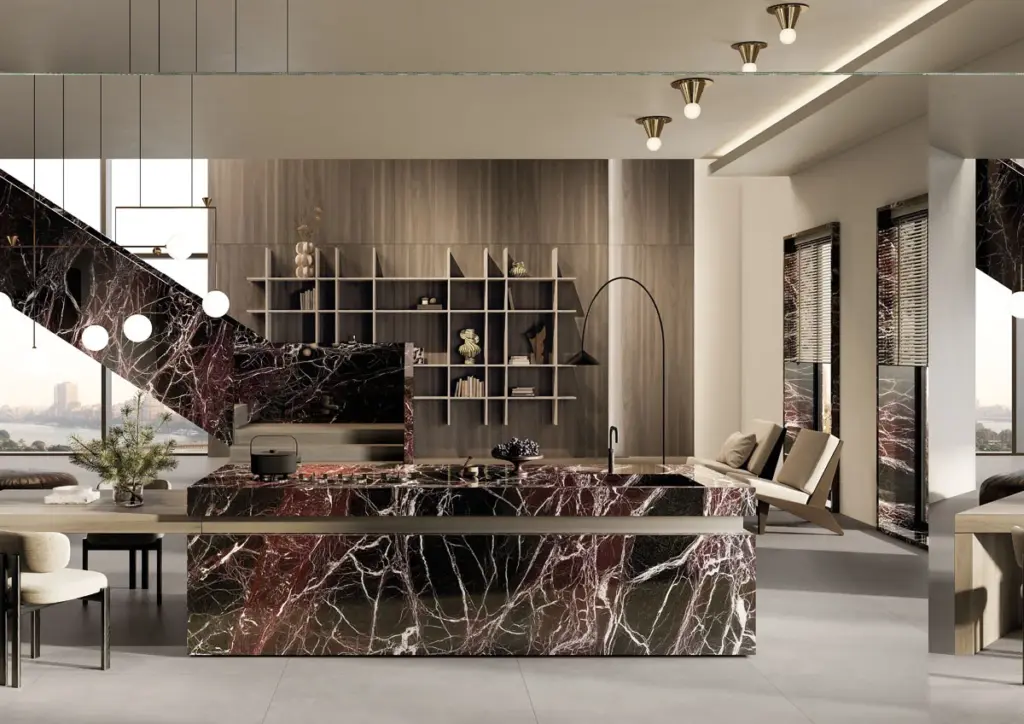 Rosso Domus by Infinity Surfaces