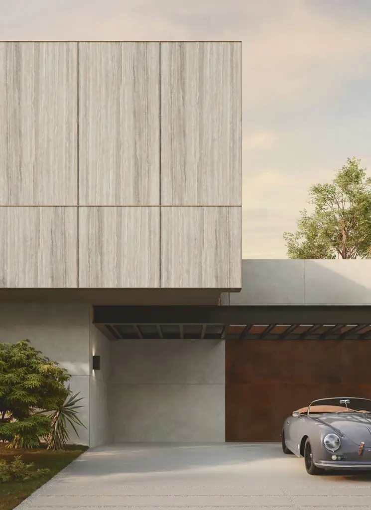 Travertino Trilogy by Infinity Surfaces
