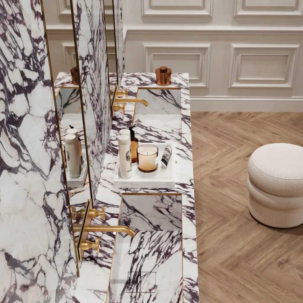 Calacatta Viola by Infinity Surfaces